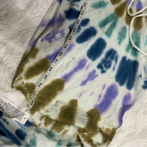 Tie-Dye Cropped Boyfriend Hoodie and Sweatpants. New - Picture 7 of 10